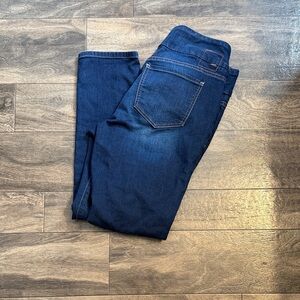 Jag Jeans Dark Indigo Denim with Orange Stitching